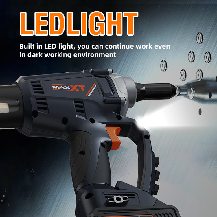 MAXXT Rivet Gun MDRG20V rivettatrice a batteria 20V 2,4-6 mm