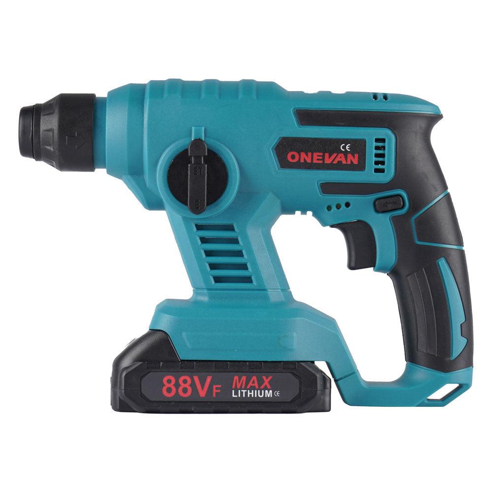 ONEVAN Home Improvement Trapano Battente 450W 18V con 2 Batterie
