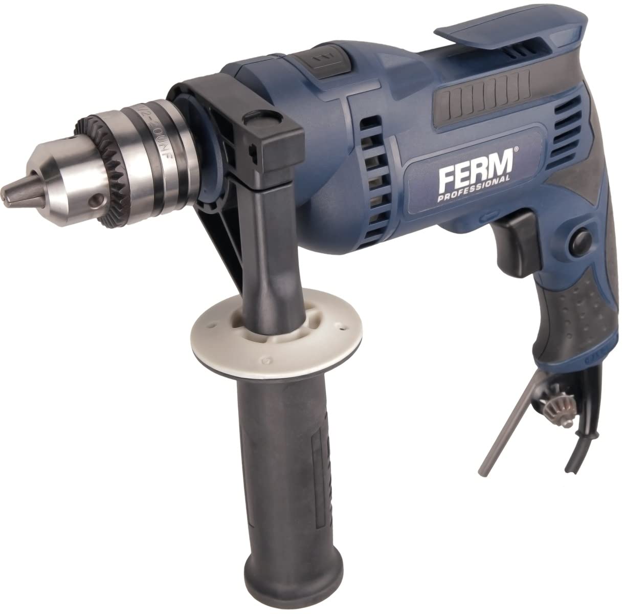 FERM Trapano a Percussione 710W Mandrino a Chiave Legno Muro