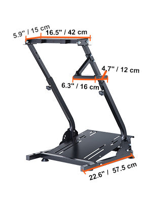 Sihao Sim Racing Cockpits Supporto Volante Gaming Regolabile