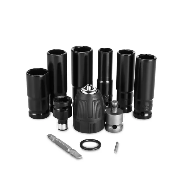 ONEVAN Tool Accessories set bussole 12 pezzi metallo 14-22mm