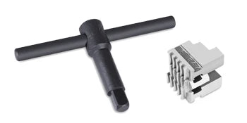 Sihao Asse Rotativo Incisore 80mm Mandrino 3 Griffe