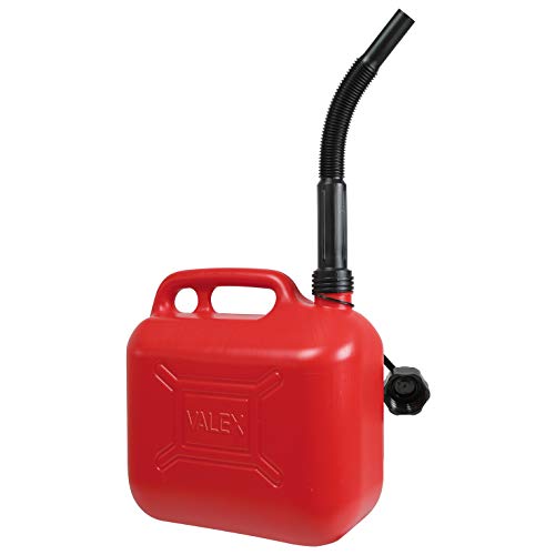 Valex Tanica Benzina 10L con Travasatore Flessibile