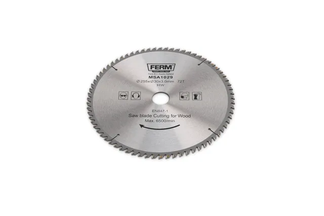 FERM MSA1029 Lama circolare 255mm 72 denti