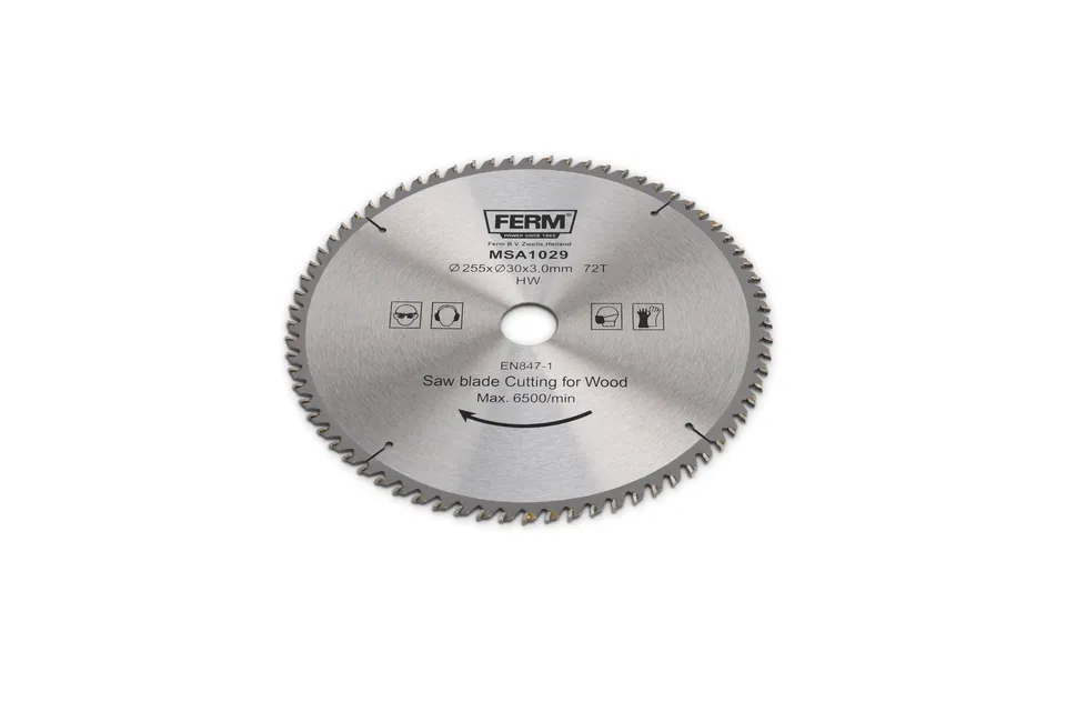 FERM MSA1029 Lama circolare 255mm 72 denti