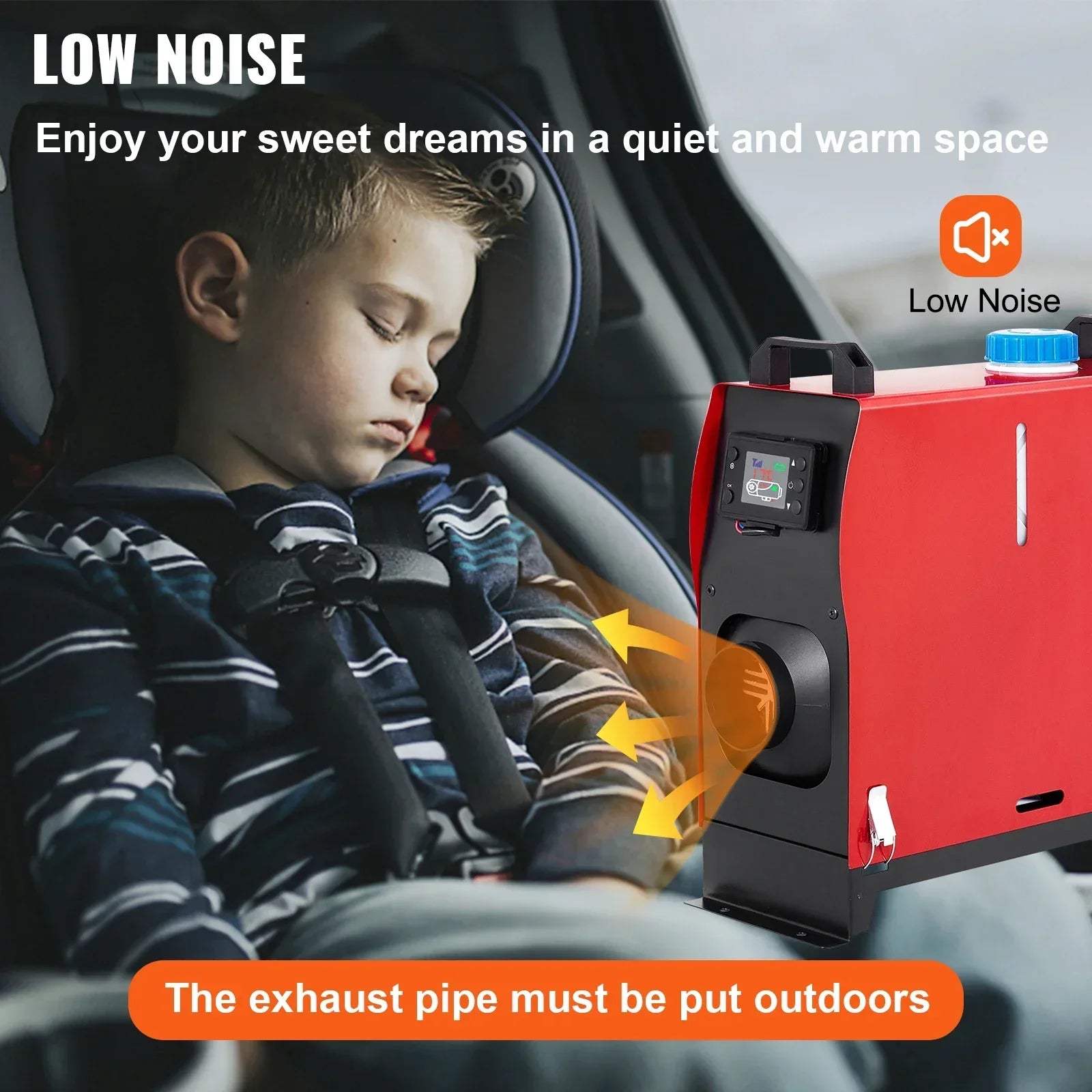 Sihao riscaldatore diesel 12V 8KW aria camper e auto