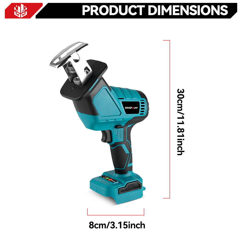 ONEVAN Woodworking Tools sega alternativa 15mm 2 batterie brushless
