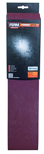 Ferm Nastri abrasivi 915x100 mm G100 3 pezzi levigatrice nastro