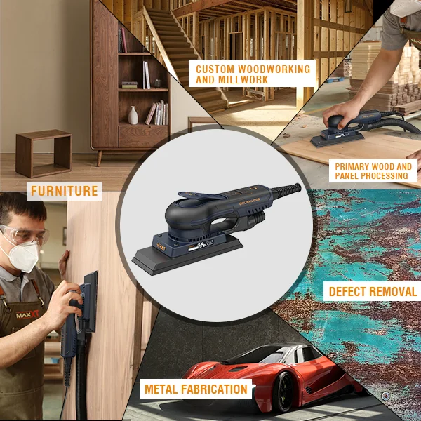 MAXXT Orbital MOS400R Levigatrice Orbitale 400W Brushless