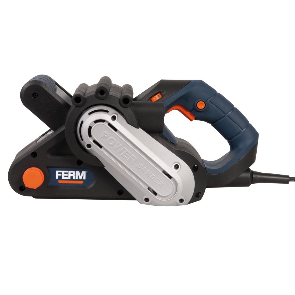 FERM BSM1021 levigatrice a nastro 950W con 3 nastri