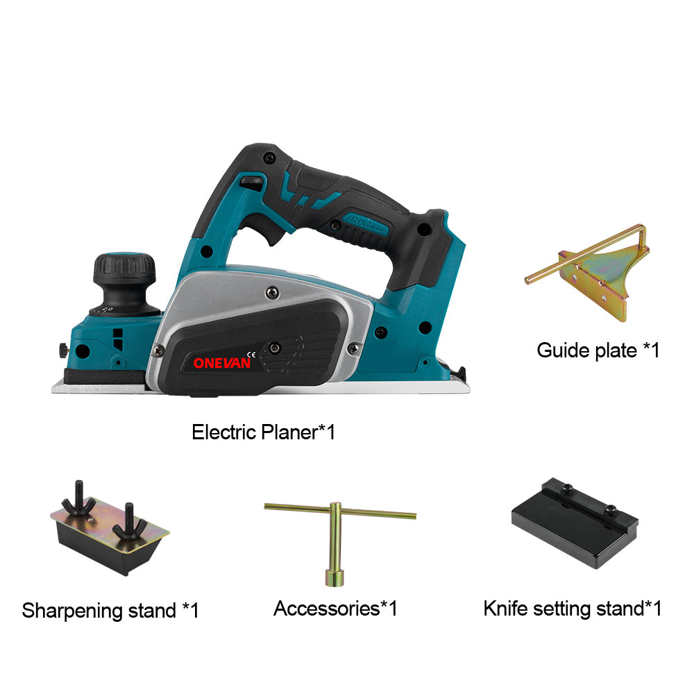 ONEVAN Cordless Tool Set Kit Pialla+Smerigliatrice 125mm 18V EU