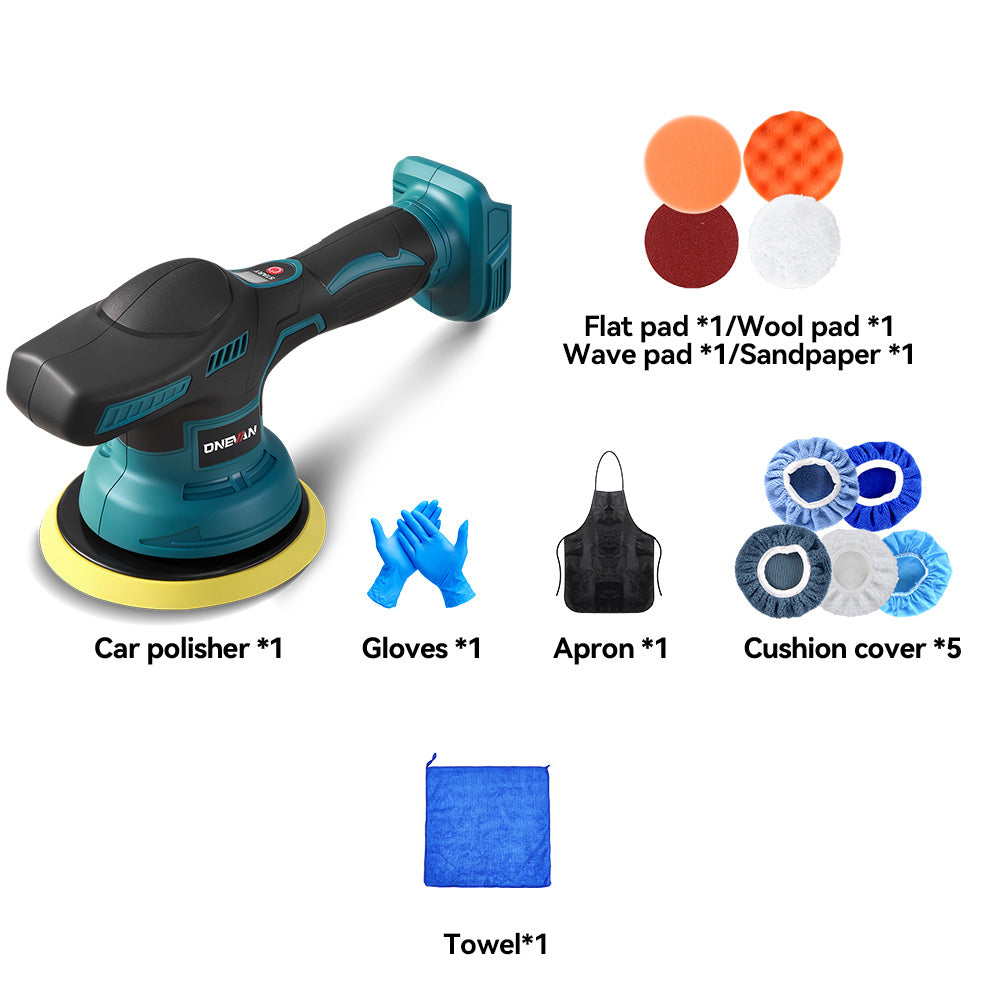 ONEVAN 1200N·m Avvitatore a Impulsi 1/2 + Lucidatrice 3Ah