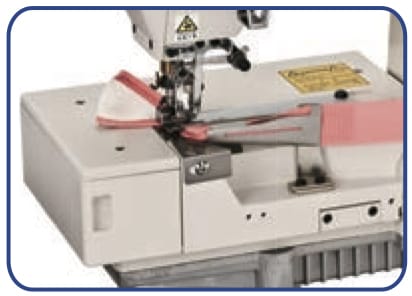 Shing Ling FG-799 FG-797 macchina interlock piana 3 aghi 5 fili collo