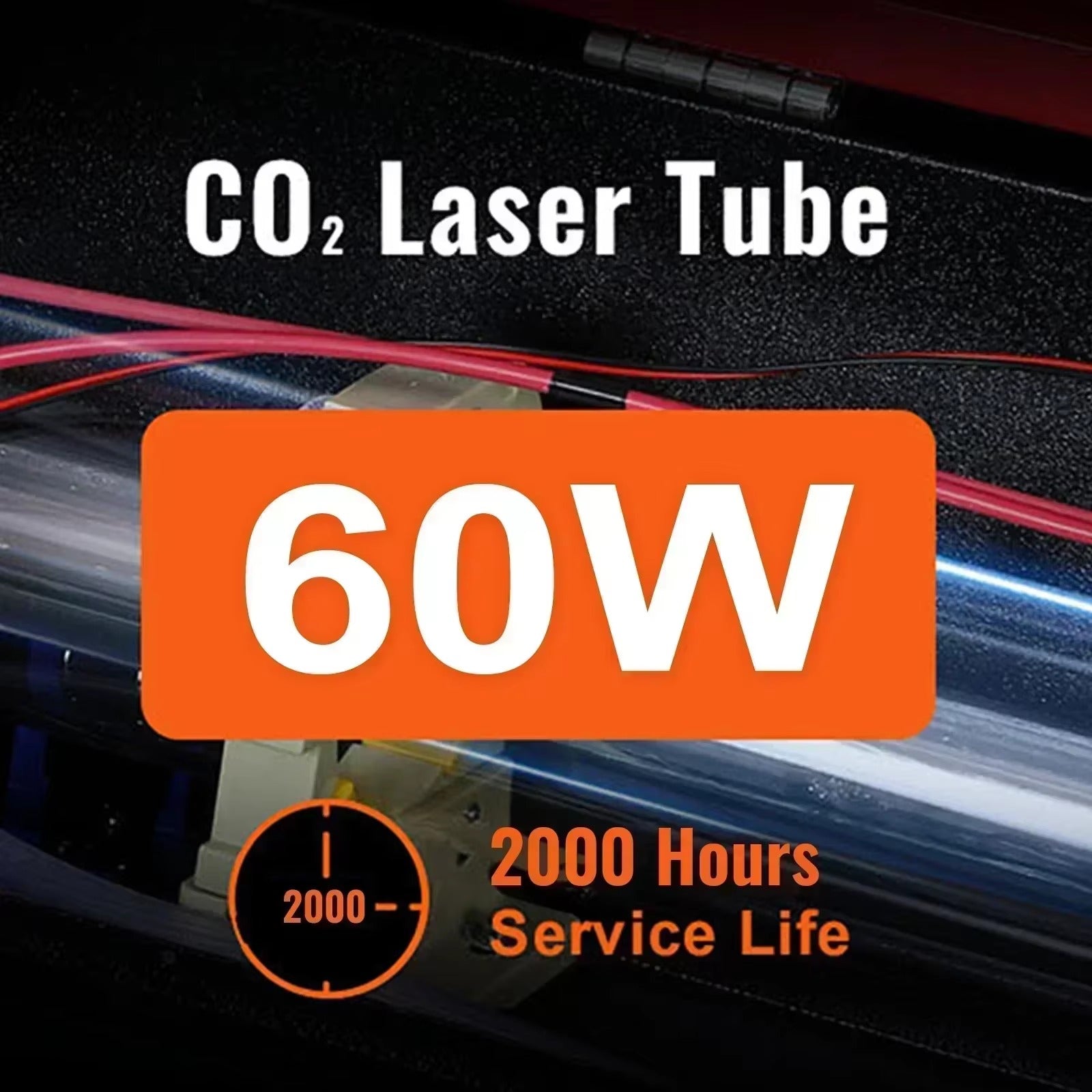 Sihao incisore laser CO2 60W 400x600mm M2 spina EU
