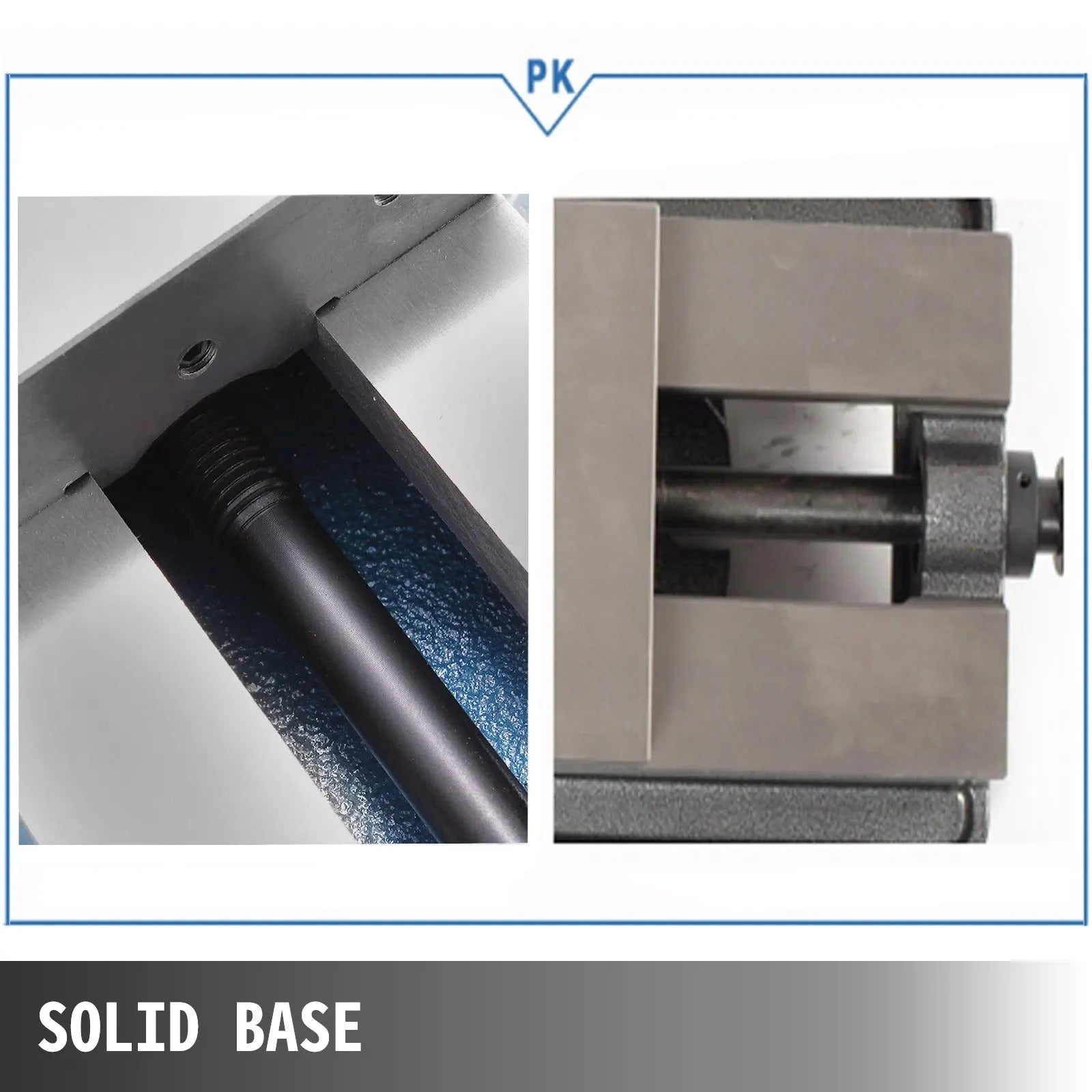 Sihao Morsa fresatrice 6" in ghisa base girevole 360°