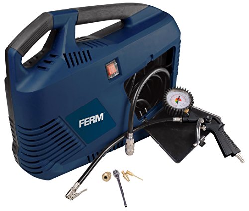 FERM CRM1049 Compressore Portatile 1100W 8 Bar