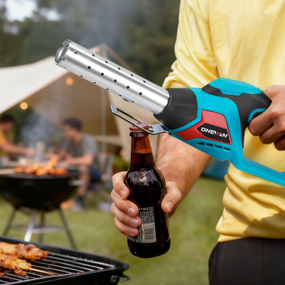 ONEVAN Home Improvement pistola termica 800°C 250L/min 2 batterie