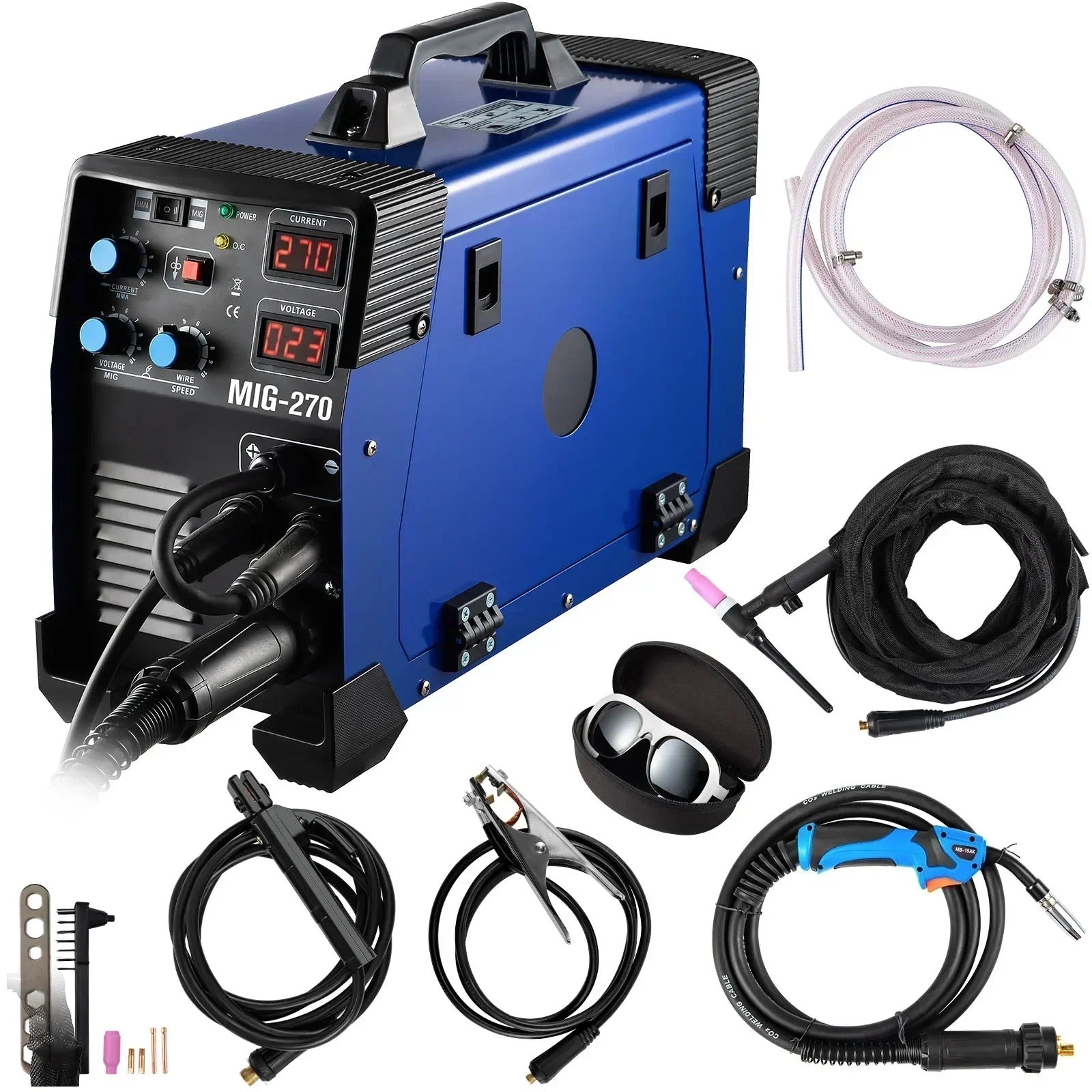 Sihao Automotive Saldatrice MIG270 3in1 MIG TIG MMA 220V