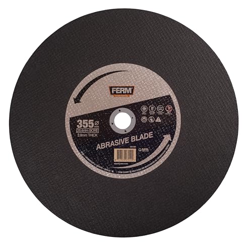 FERM COA1005 disco da taglio 355mm inox per troncatrice