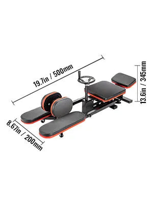 Sihao Tools Leg Stretcher 180° trainer gambe acciaio HRRK 75