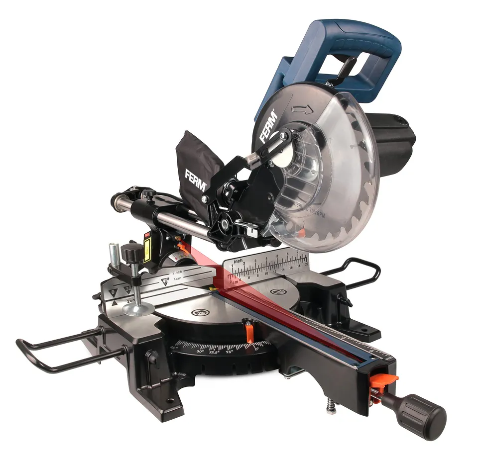 FERM MSM1035 Troncatrice Radiale 210mm Laser