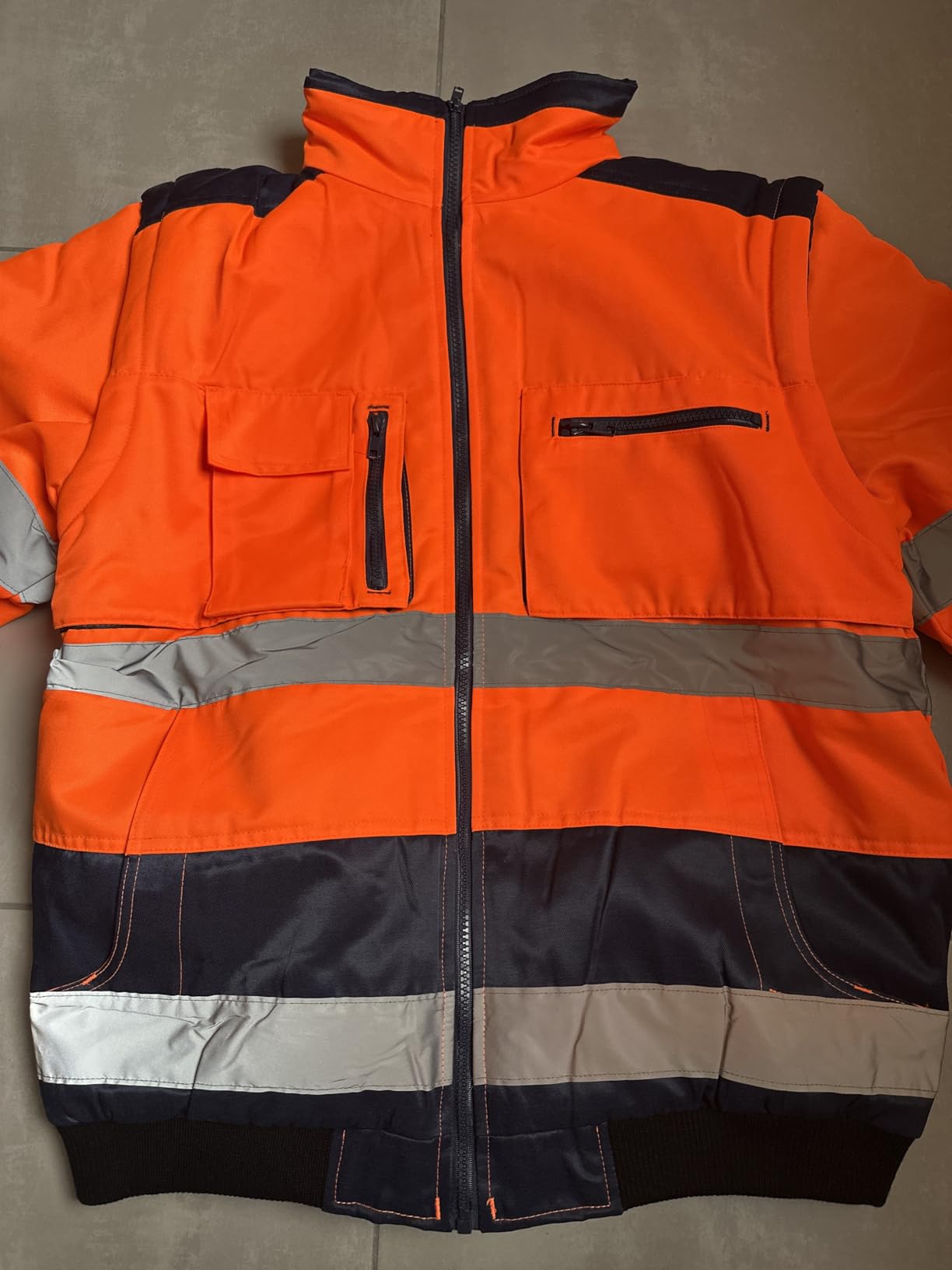 Ventux Giacca Alta Visibilità Softshell XXL Antipioggia