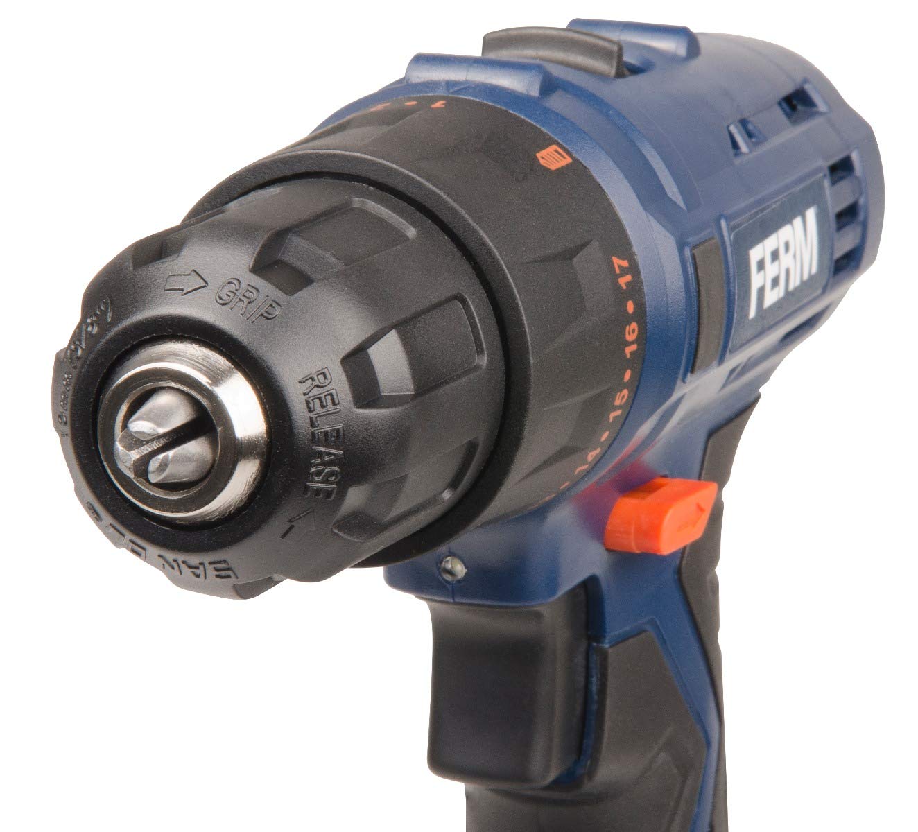 FERM Cordless drills trapano avvitatore 12V 1,5Ah 2 batterie LED