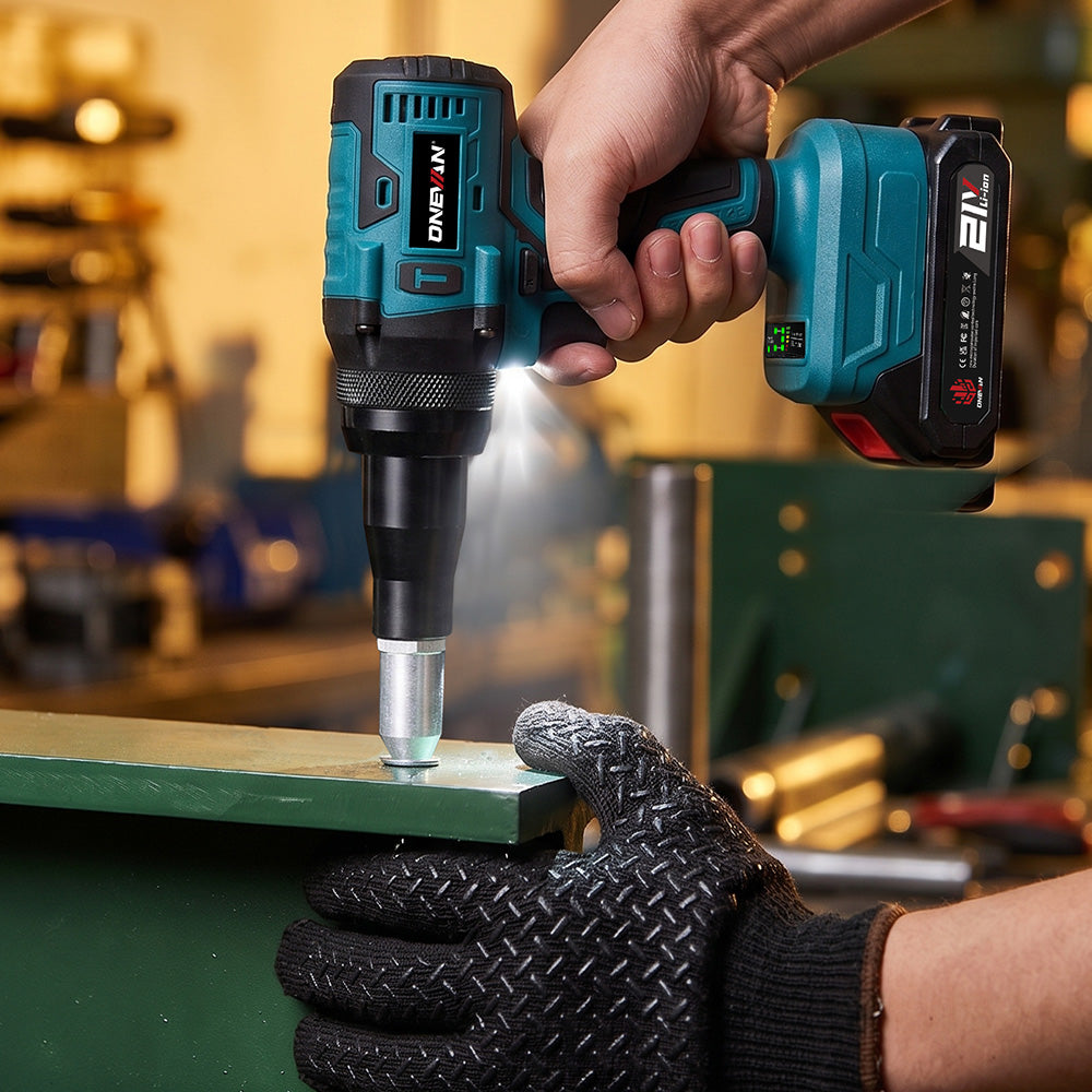 ONEVAN Home Improvement Rivettatrice 2.4-4.8mm solo corpo