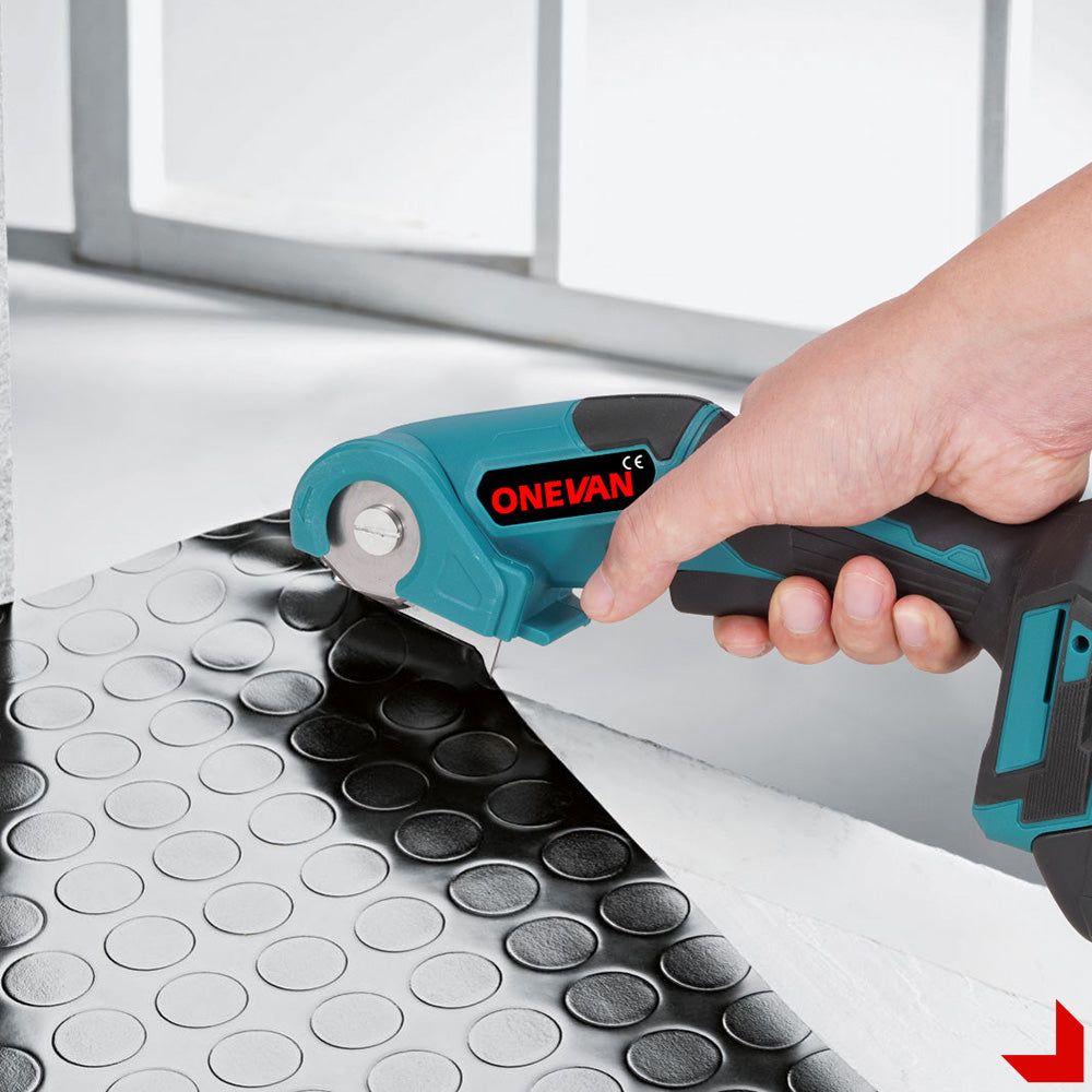 ONEVAN Home Improvement Forbici Elettriche 5mm 2 Batt EU