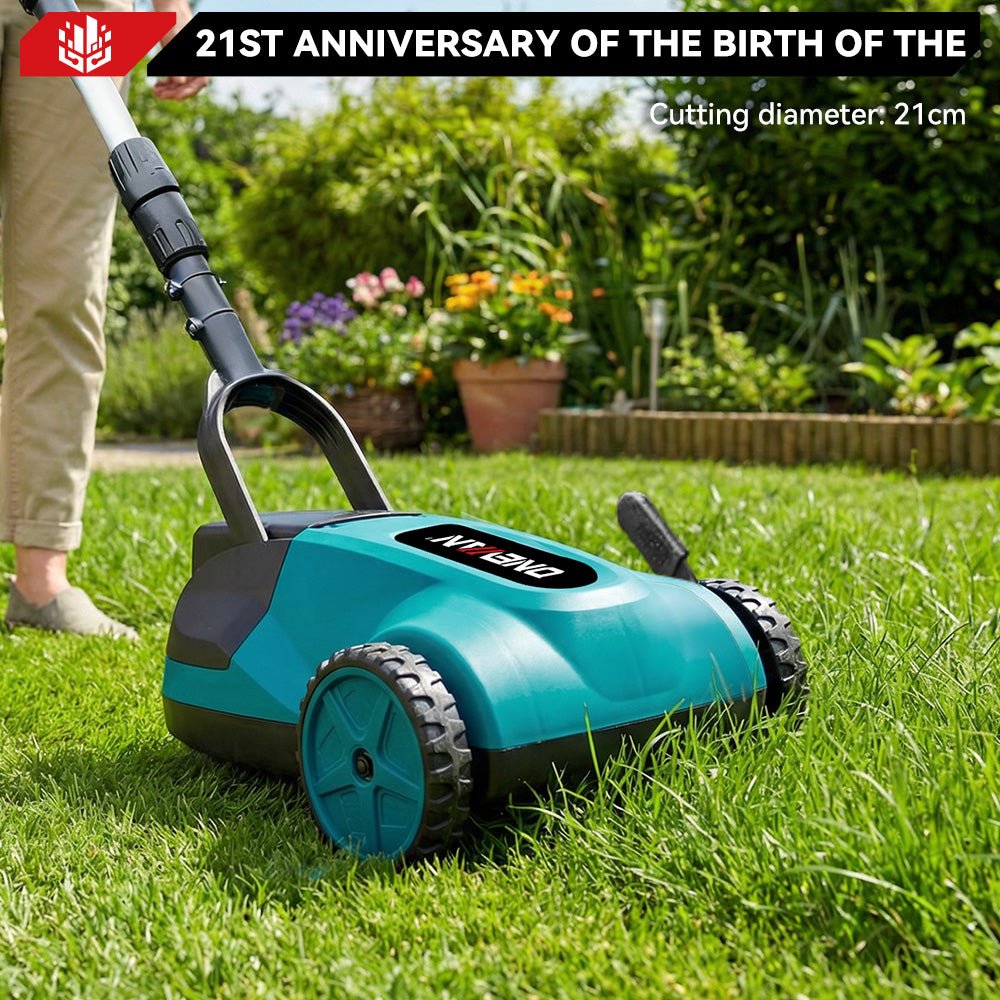 ONEVAN Garden Tools tosaerba 21cm brushless 2 batterie EU