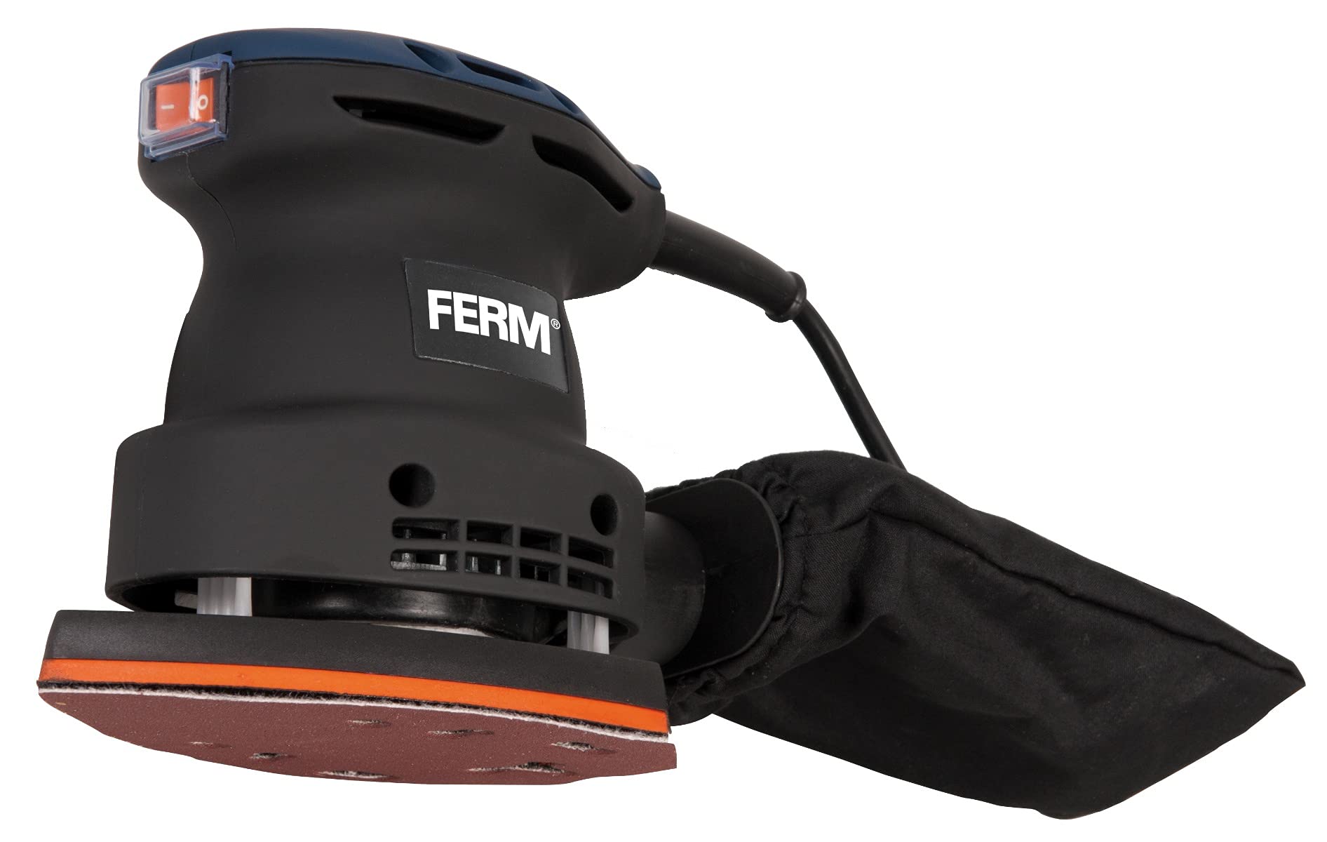 FERM PSM1013 levigatrice palmare triangolare 220W custodia