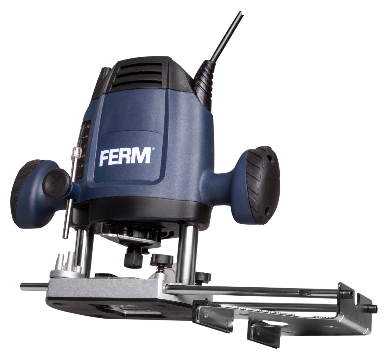 FERM PRM1021 Fresatrice Verticale 1200W 6-8mm 50mm