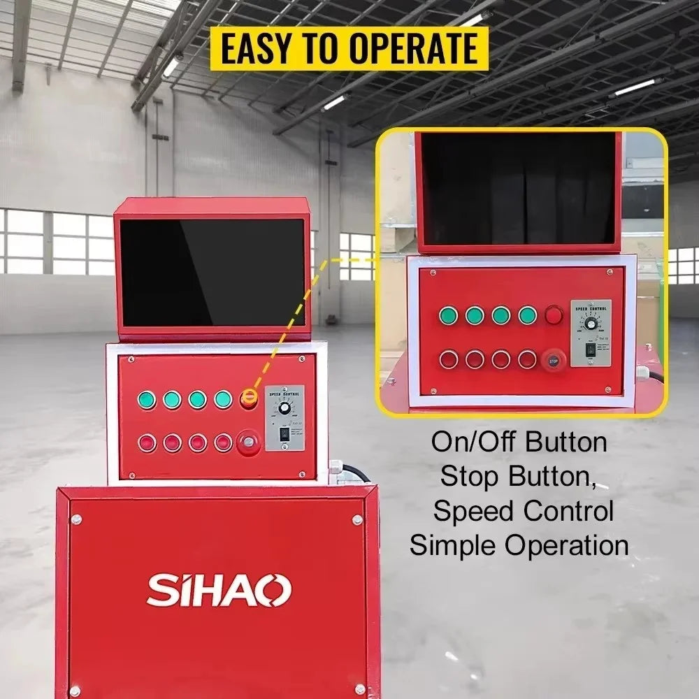 Sihao Tools Granulatore Rame 3.9kW 30-50kg/H Mini
