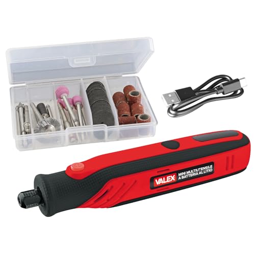 Valex Mini multiutensile a stelo 3,6V 51 accessori USB