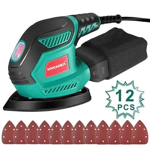 HYCHIKA Levigatrice Mouse 200W 14000 RPM 12 Fogli