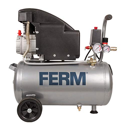 FERM Compressore Olio 1100W 24L 8 Bar CRM1045