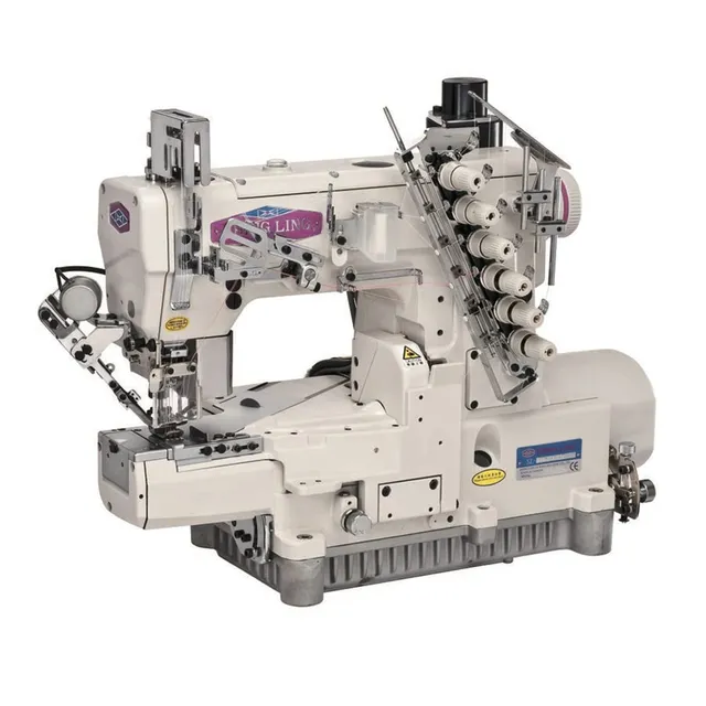 Shing Ling VG-999 VG-999-356/EST macchina interlock bicolore servo