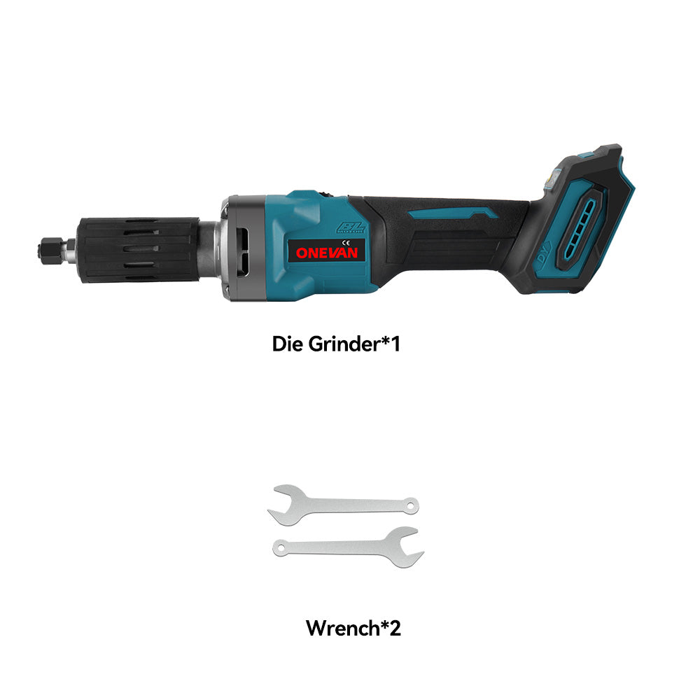 ONEVAN Combo Kit Smerigliatrice 6mm+Fresatrice 3.0Ah EU