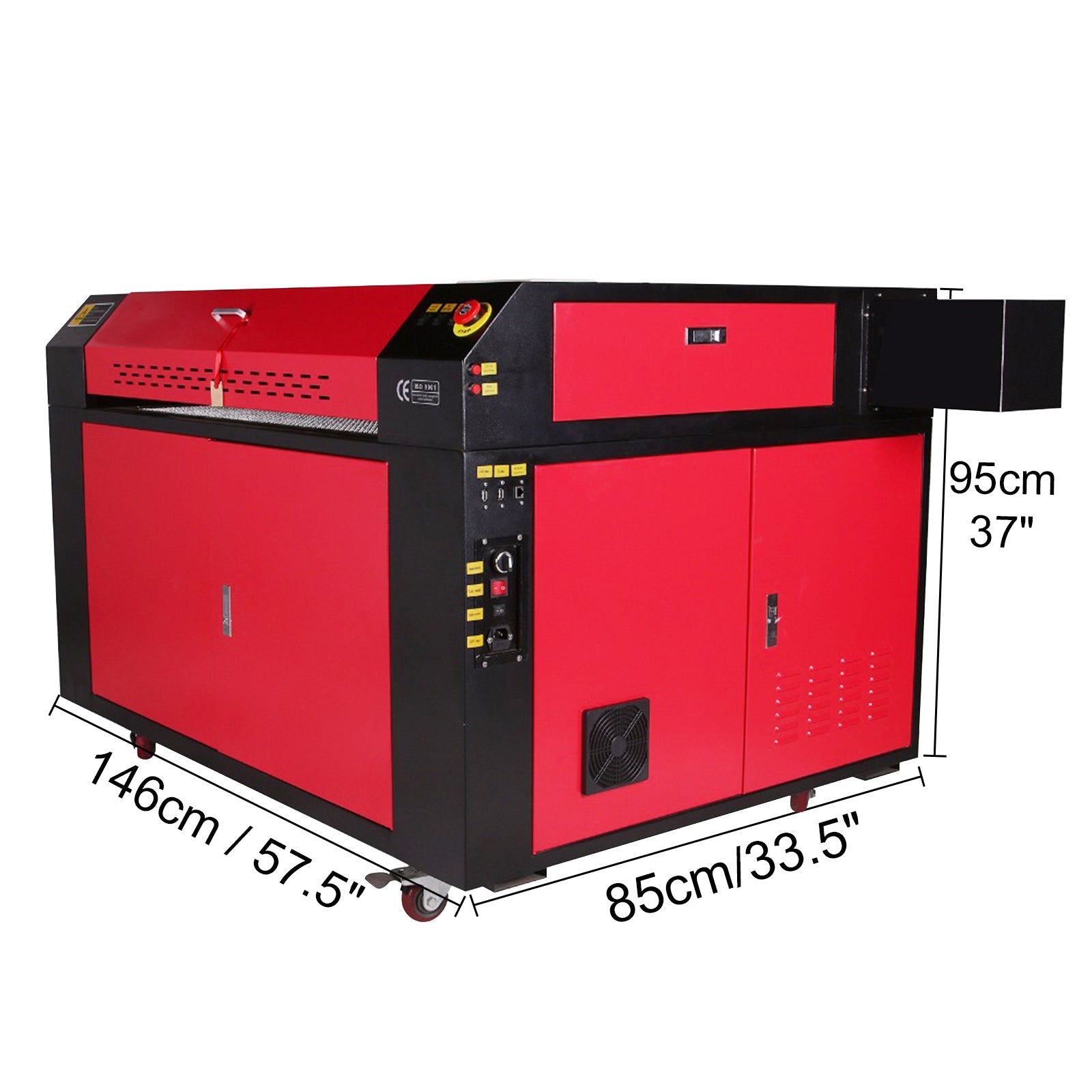 Sihao Laser Engraving incisore CO2 100W 90x60cm