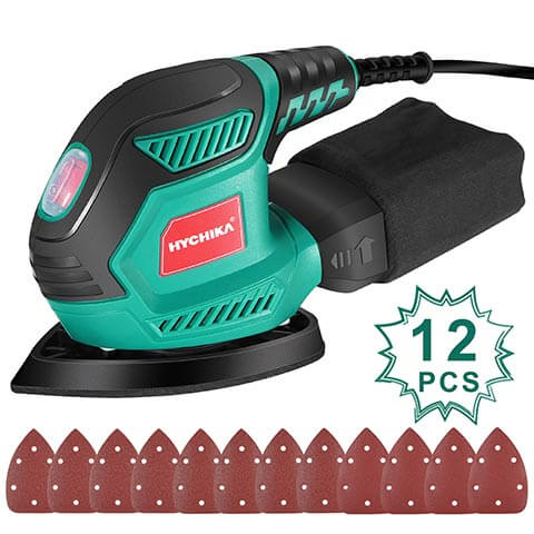 HYCHIKA Levigatrice Mouse 200W 14000 RPM 12 Fogli