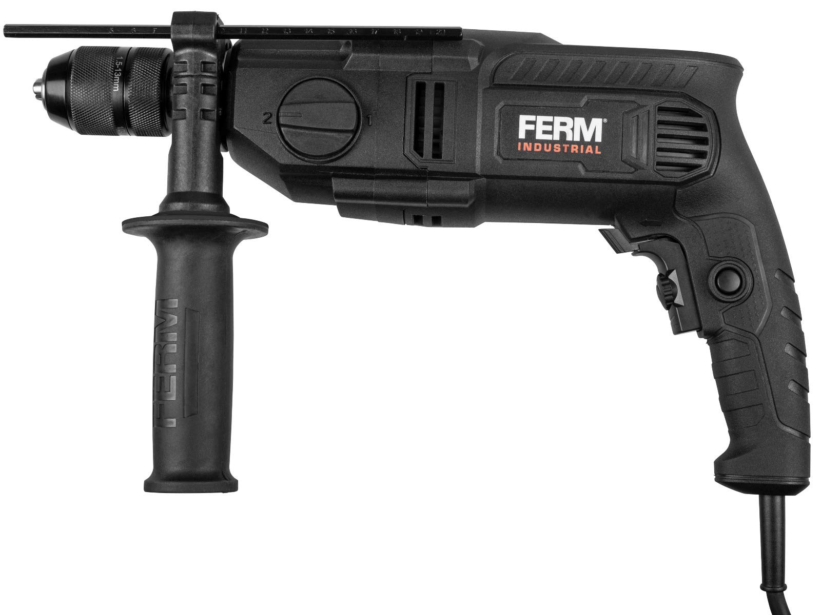 FERM PDM1061P Trapano a Percussione 1100W 13mm Metallo