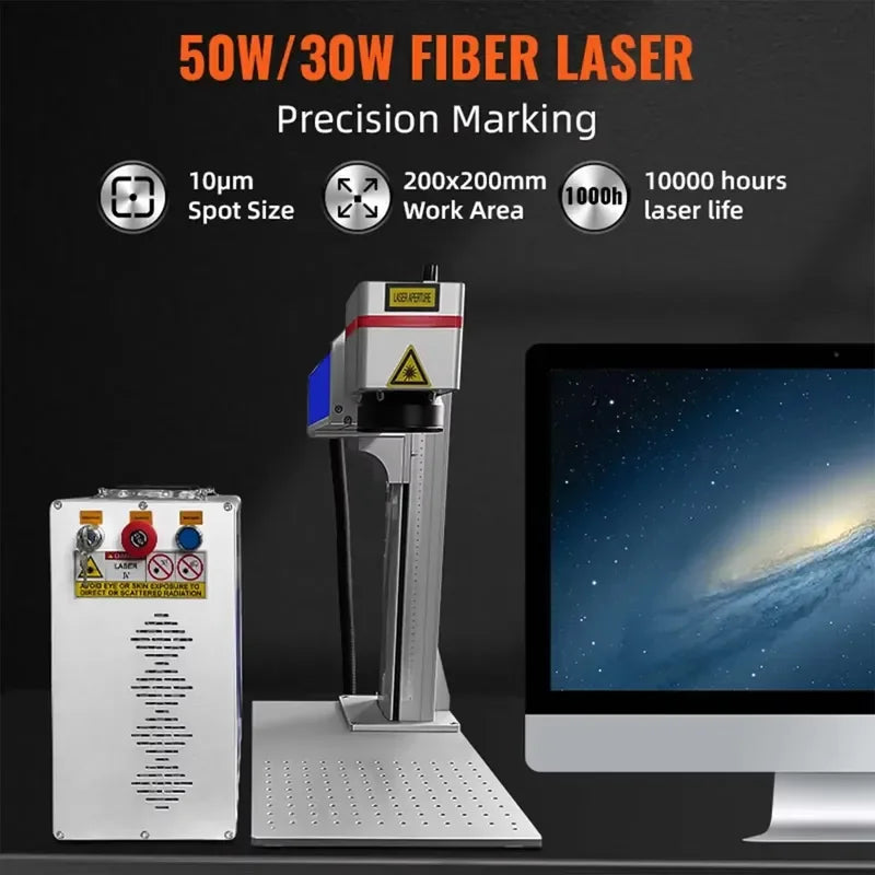 Sihao Laser marcatore fibra 30W 150x150mm spina EU