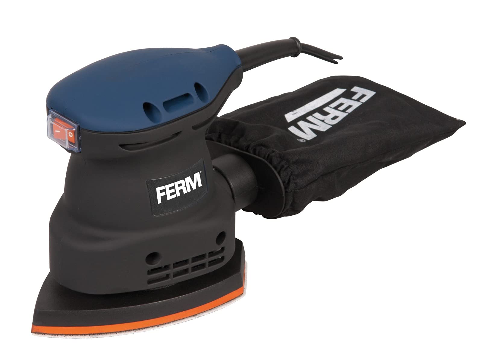 FERM PSM1013 levigatrice palmare triangolare 220W custodia