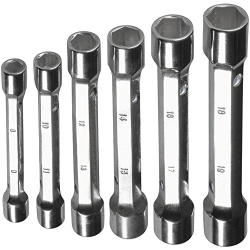 VALEX chiavi a tubo doppie pesanti set 6 pezzi