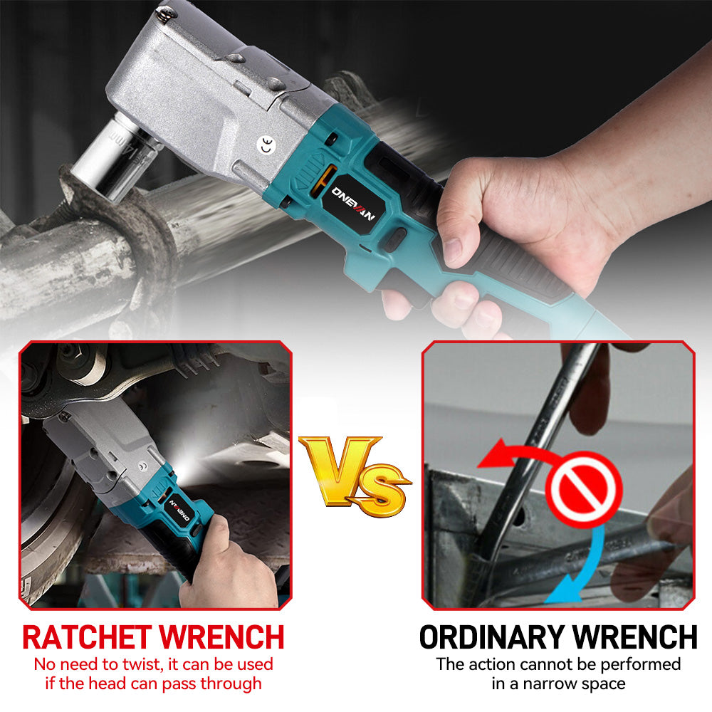 ONEVAN Automotive Tools cricchetto 1/2" 1000N·m 2 batterie