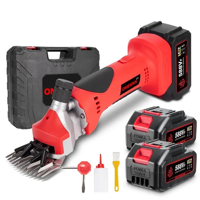 ONEVAN Home Appliances tosatrice ovini a batteria 550W 13 denti