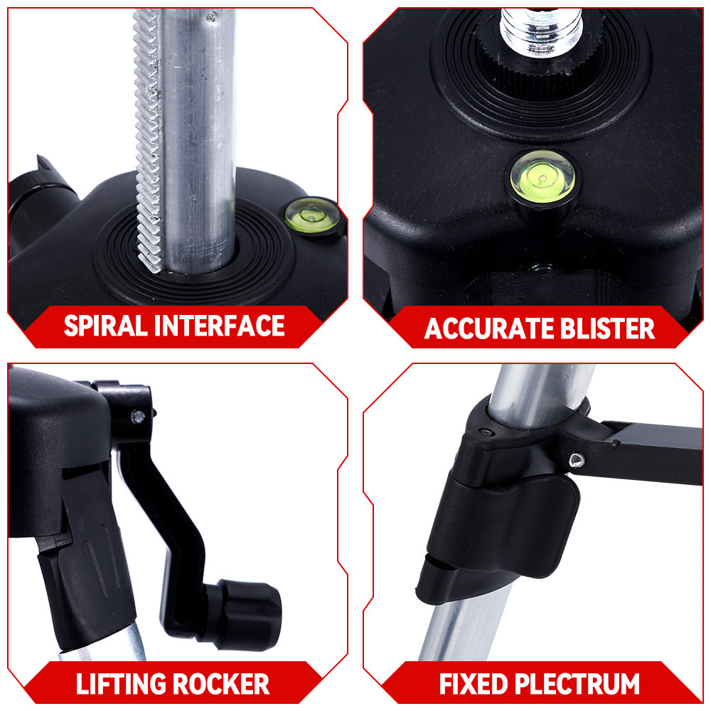 ONEVAN Tool Accessories Treppiede Laser 1.5M Alluminio