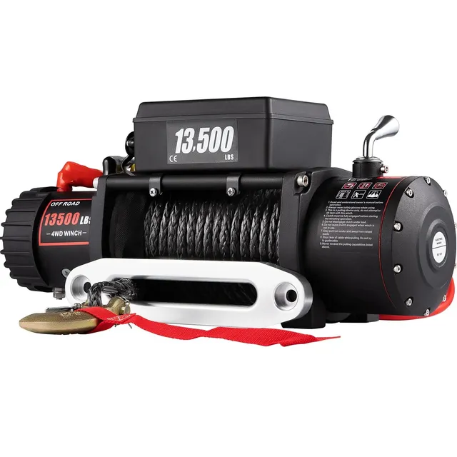 Sihao Verricello Elettrico 12V 13500 lbs Fune Telecomando