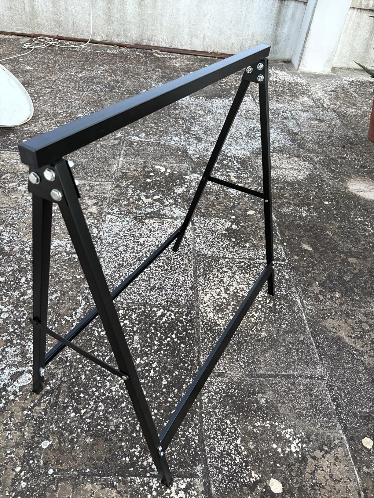 Valex Cavalletto Pieghevole Metallo 100 kg 78x40x74 cm