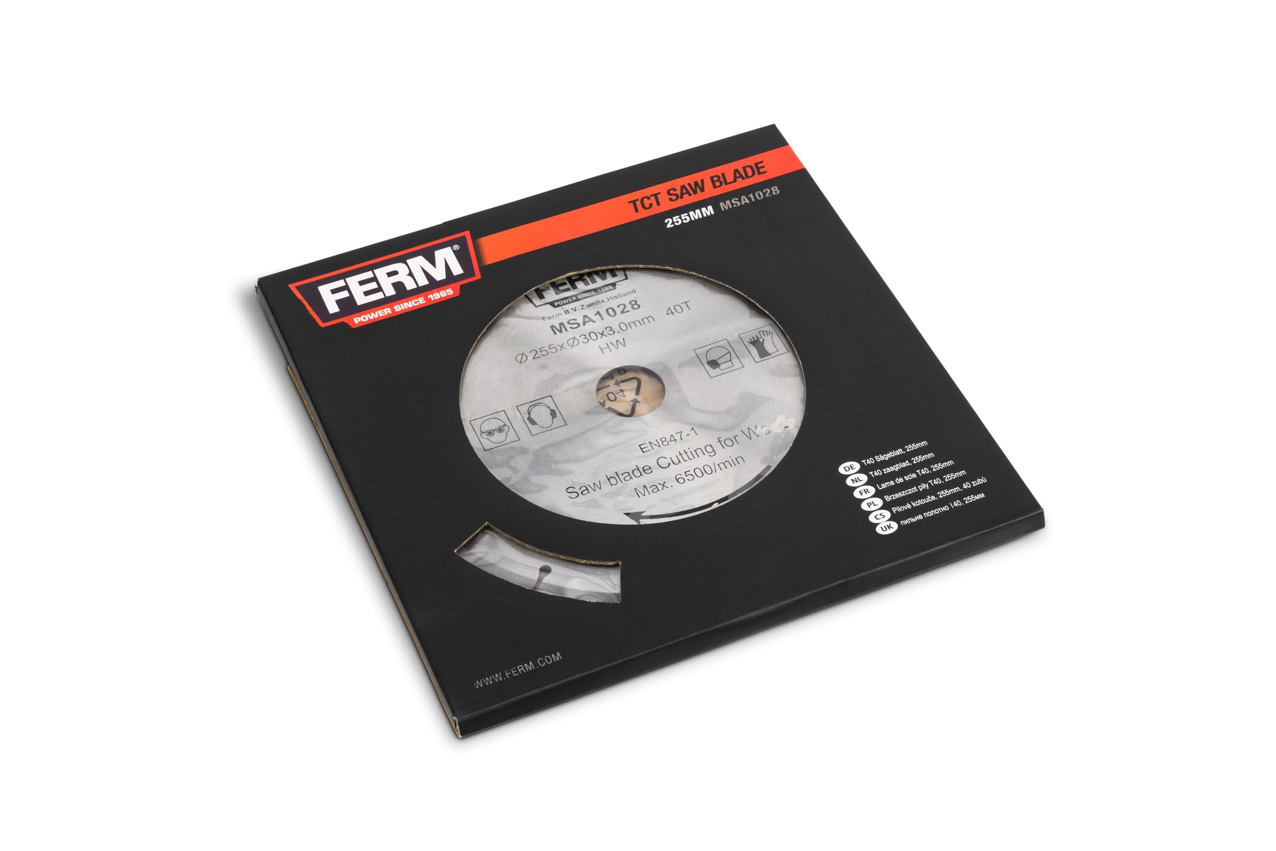FERM Lama sega 255x30/16 40Z per MSM1038